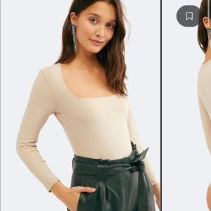 Free people truth or square body suit